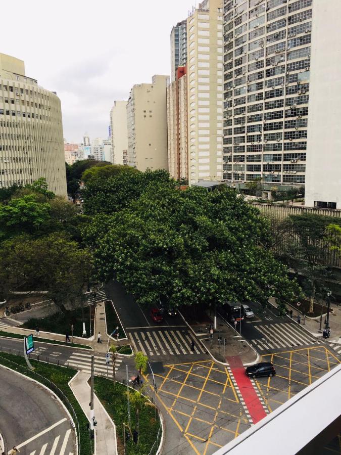 Studio Charmoso Com Terraco E Vista! Sao Paulo Dış mekan fotoğraf
